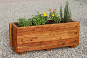 Cypress Timber planter box by Saltram