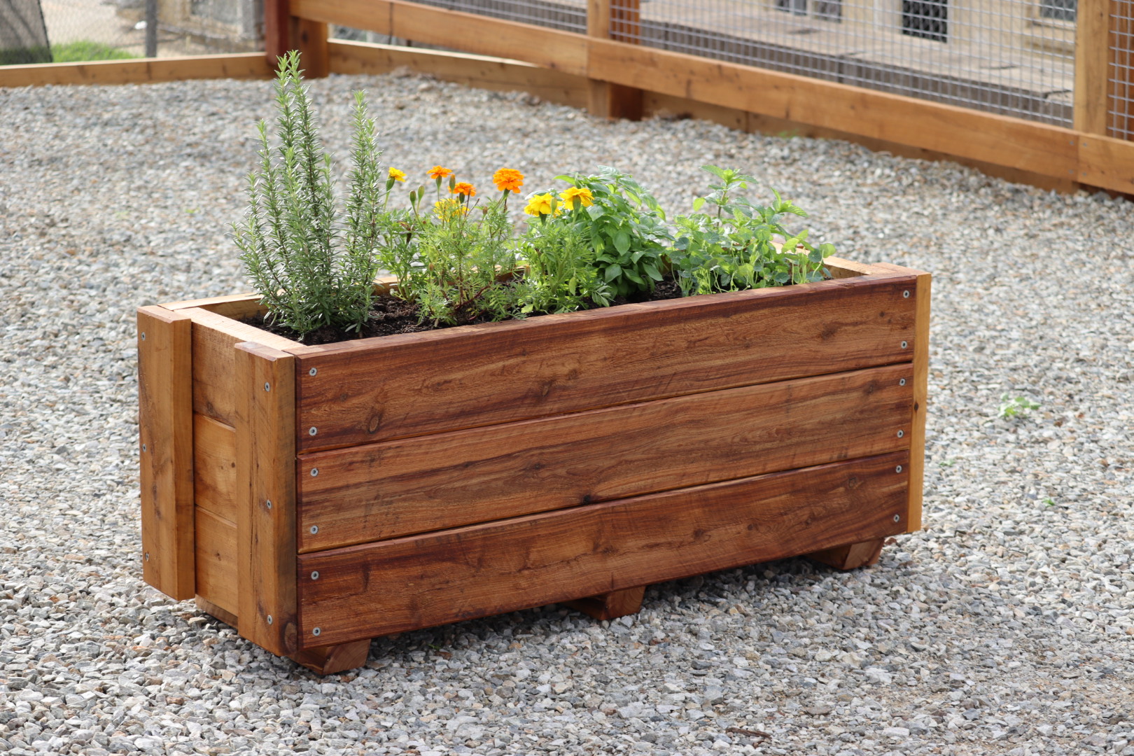 Saltram Rural Timber Planter Box