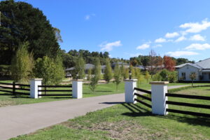 Premium Australian Cypress - Finished with Kentucky Horse Black Stain - 150 x 150 posts