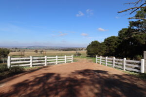 Saltram Rural Cypress Fence - White