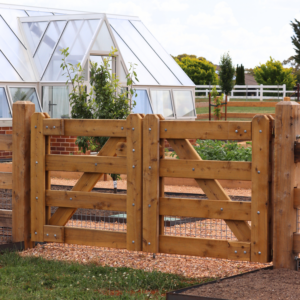 Cypress Gate Posts