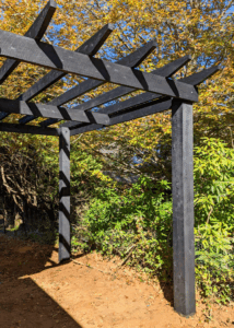 Kentucky Horse Black Pergola – Cypress by Saltram Rural