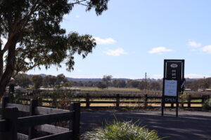 Saltram Rural Cypress Fence stained in Kentucky Horse Black