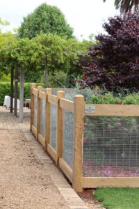 Saltram Rural Cypress Fence - raw