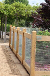 Saltram Rural Cypress Fence - raw