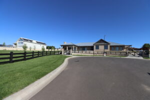 Saltram Rural Cypress Fence - Kentucky Horse Black