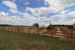 Saltram Rural Cypress Fence - Raw
