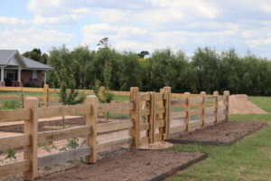Saltram Rural Cypress Fence - Raw