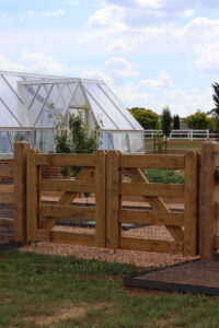 Saltram Rural Cypress Fence - Raw