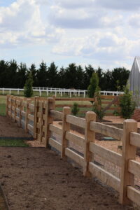 Saltram Rural Cypress Fence - Raw