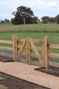 Saltram rural cypress gates