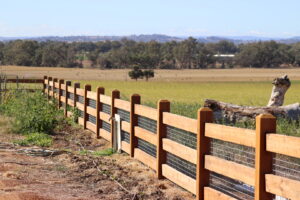 Saltram Rural Cypress Fence - Raw