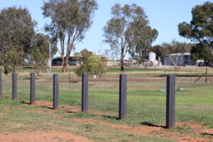 Saltram Rural Cypress Fence - Grey