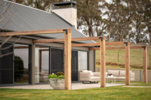 Saltram Rural DIY Pergola Timber posts