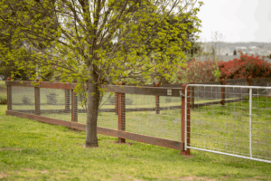Saltram Rural Ironbark Fence - Natural Timber Oil