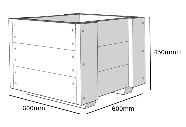 Saltram Rural Planter Box Measurements