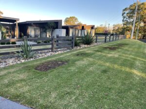 Saltram Rural Fence - Cypress black